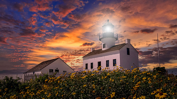 Old Point Loma Lighthouse-001