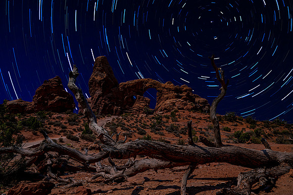 Moab-Star Trails