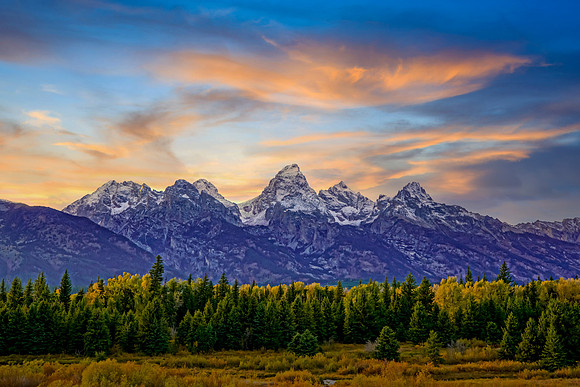 Grand Teton Sunset-004