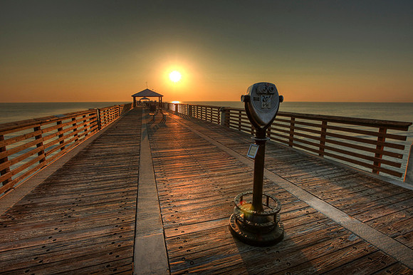 Juno Beach Pier Sunrise 006