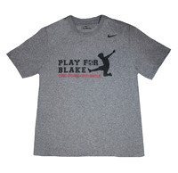 Gray Tee White