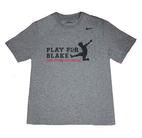 Gray Tee White